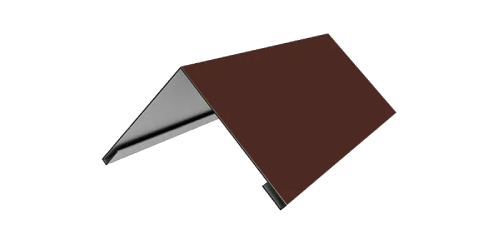 Конек полукруглый R110x2000 цвет